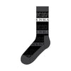 Back In Black (US Men's Shoe Size 8 - 12) Socks