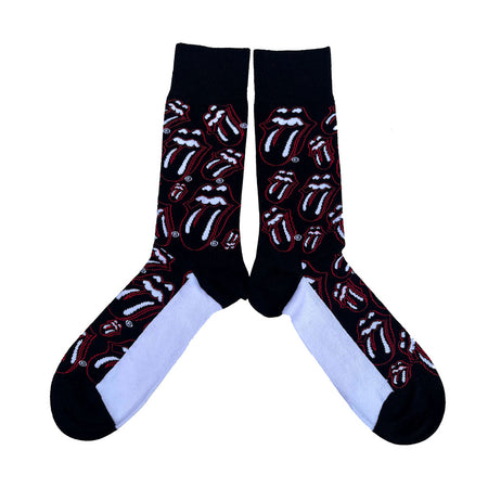 Outline Tongues (US Men's Shoe Size 8 - 12) Socks