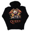 Classic Crest (Back Print) Ladies Zipped Hoodie Junior Top