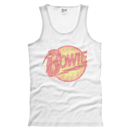 Vintage Diamond Dogs Logo Mens Tank