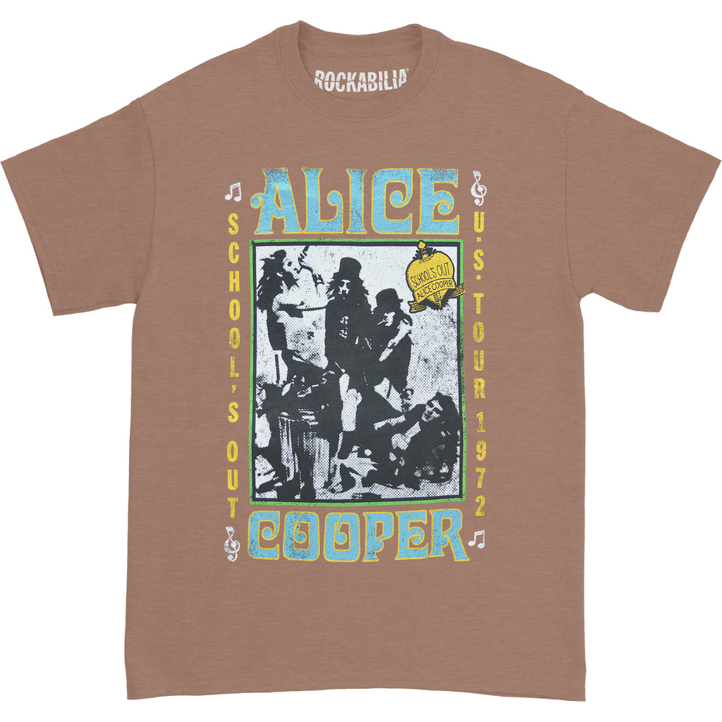 Alice Cooper Schools Out U.S. Tour 1972 T-shirt