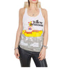 Yellow Submarine & Brollies Womens Tank