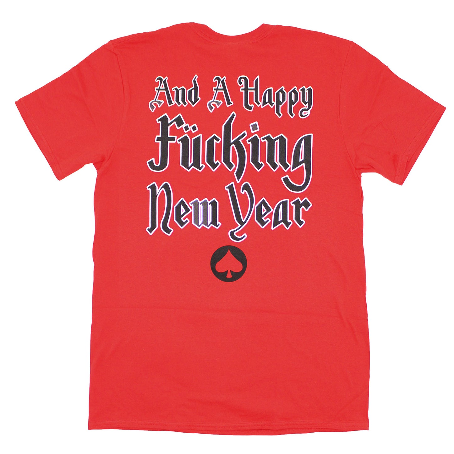 Christmas 2017 (Back Print) Slim Fit T-shirt