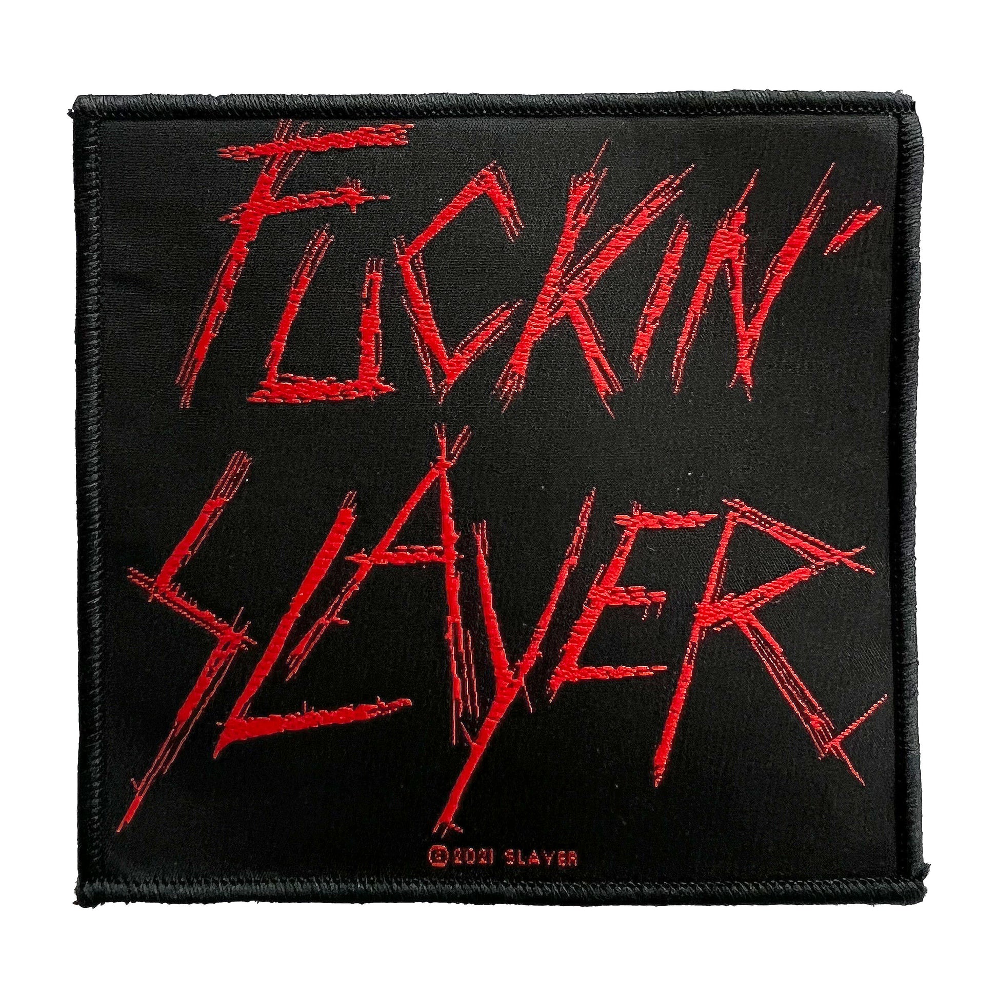 Fuckin' Slayer Woven Patch