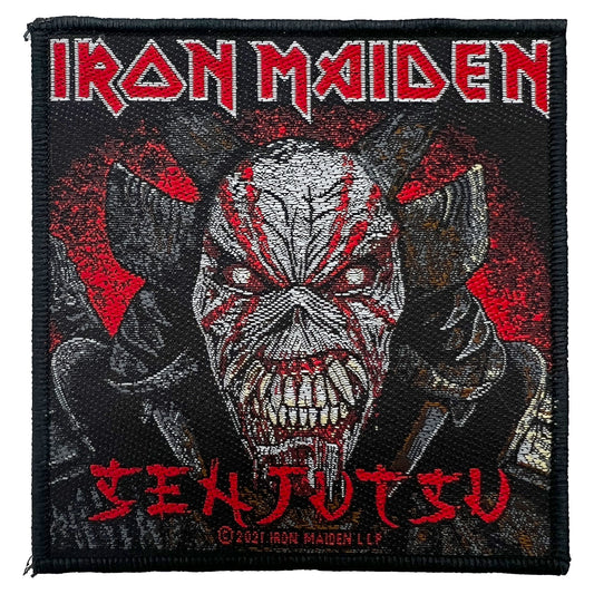 Iron Maiden Senjutsu Back Cover Woven Patch