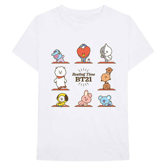 BT21 Resting Time Slim Fit T-shirt