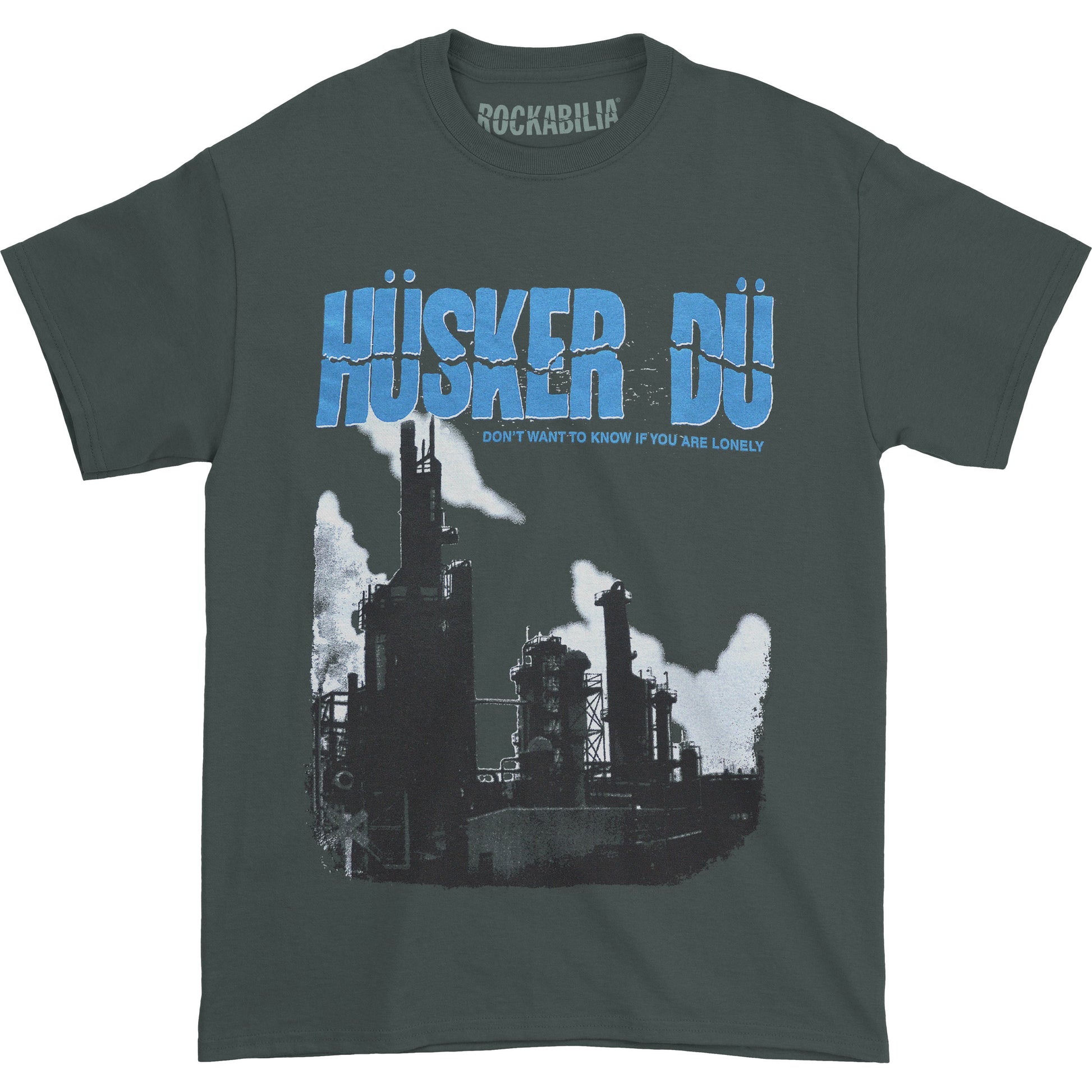 Don't Want To Know If You Are Lonely (Dark/Blue Logo) T-shirt