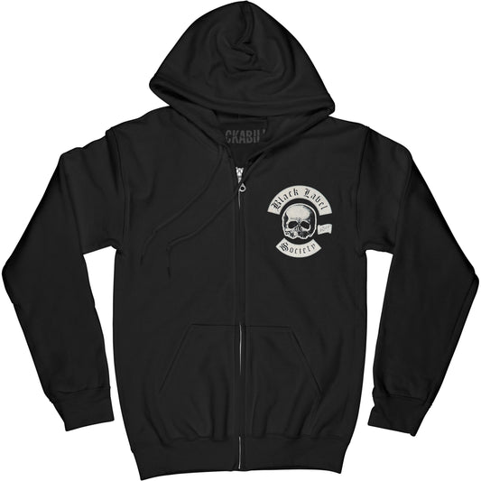 Black Label Society Doom Crew Zippered Hooded Sweatshirt