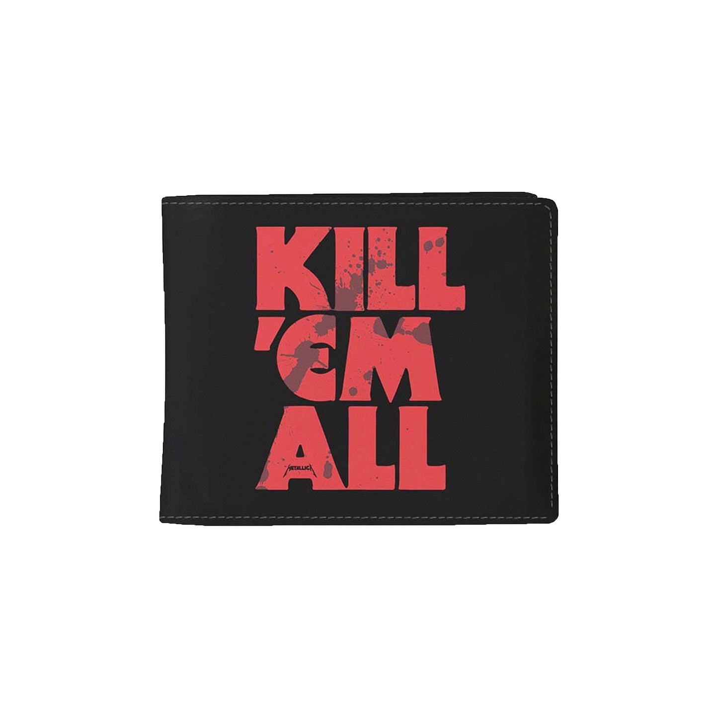 Kill Em All Blood Wallet Bi-Fold Wallet