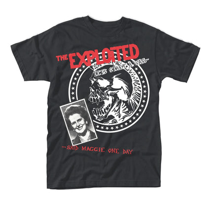 Exploited Let's Start A War... (said Maggie One Day) T-shirt