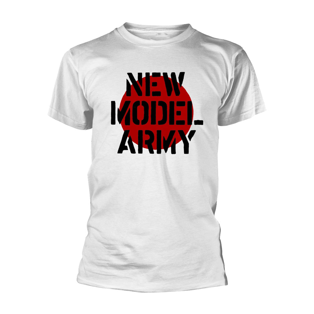 New Model Army Logo (white) T-shirt