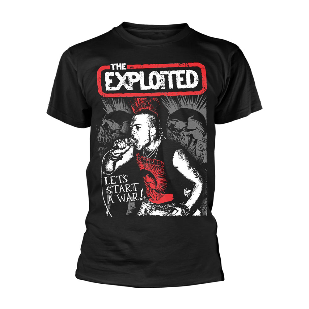Exploited Let's Start A War T-shirt
