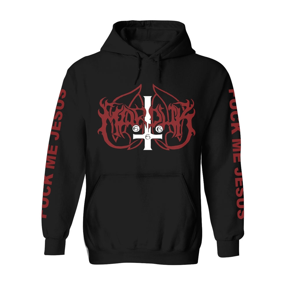Fuck Me Jesus (black) Hooded Sweatshirt