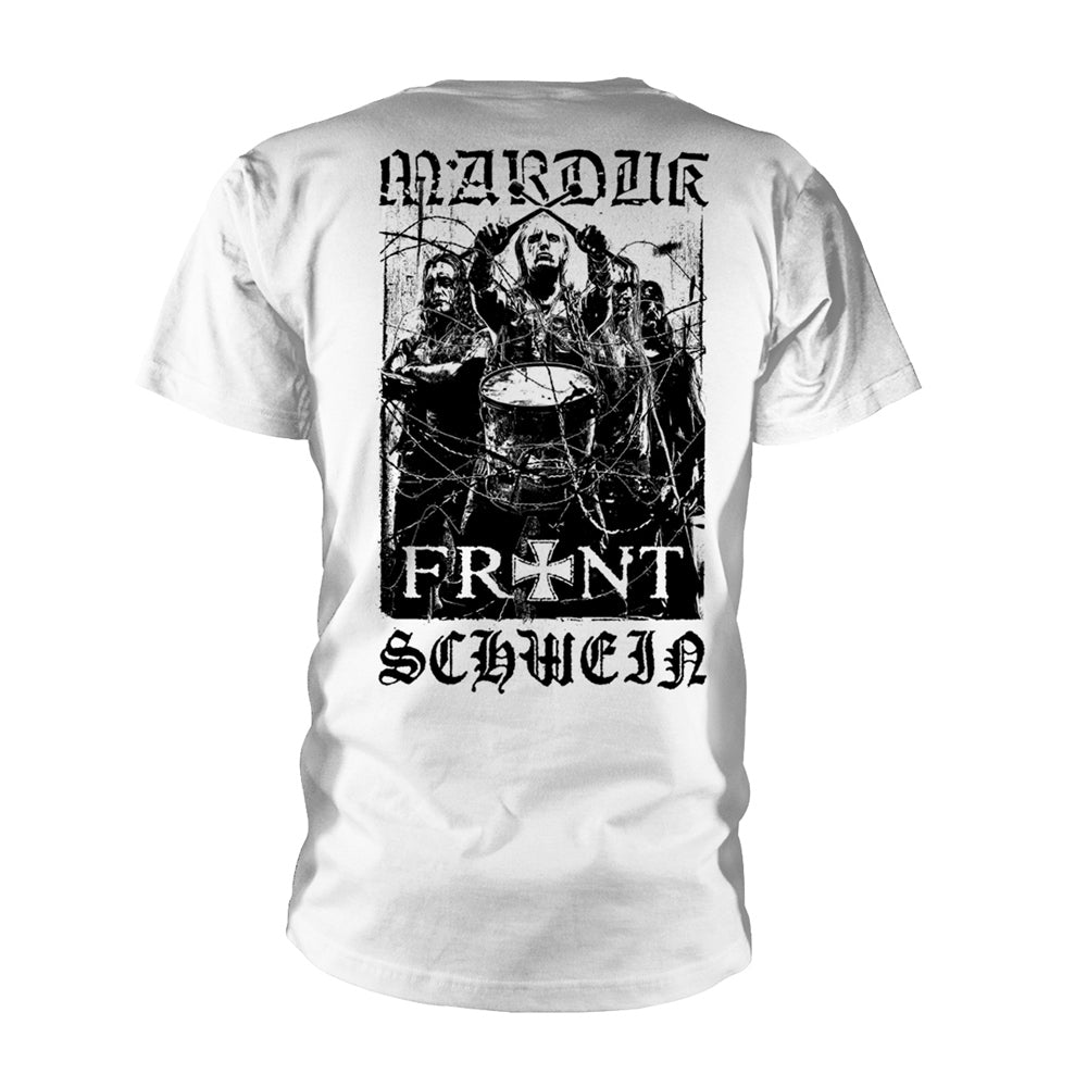 Marduk Frontschwein (white) T-shirt