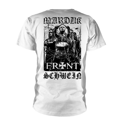 Marduk Frontschwein (white) T-shirt