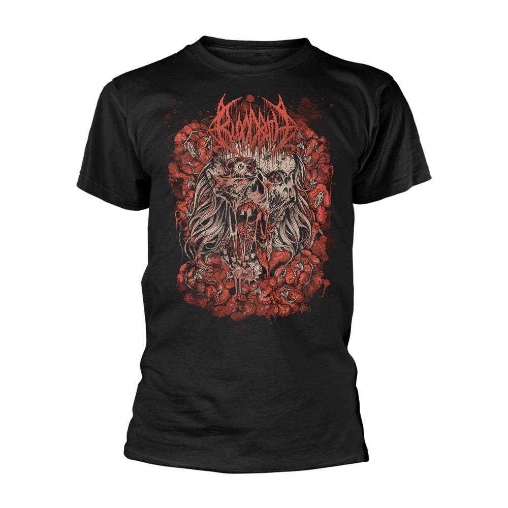 Bloodbath Wretched Human Mirror T-shirt