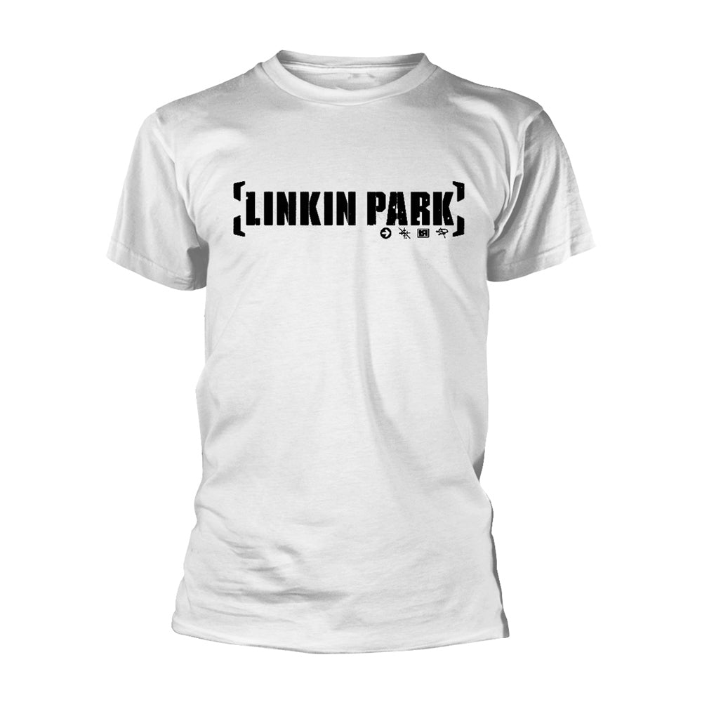 Linkin Park Bracket Logo (white) T-shirt
