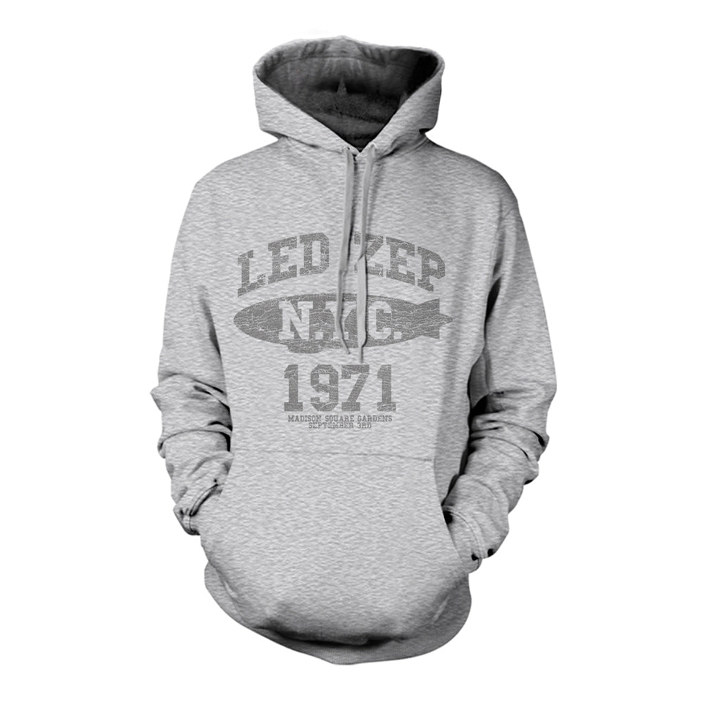 Lz College (grey) Hooded Sweatshirt
