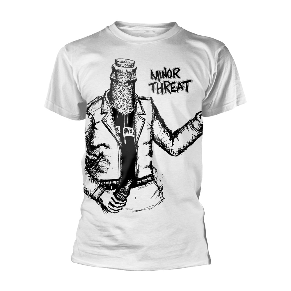 Minor Threat Bottle Man (jumbo Print) T-shirt