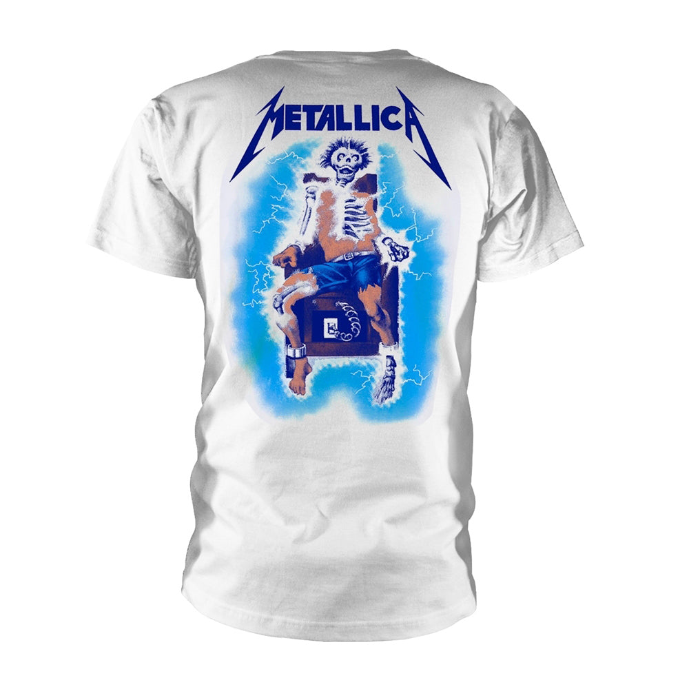 Metallica Ride The Lightning (white) T-shirt 429978 | Rockabilia