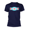 Oblong Target (navy) T-shirt