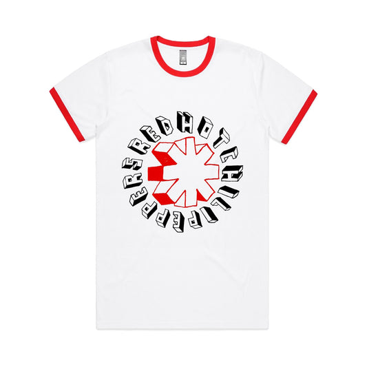 Red Hot Chili Peppers Hand Drawn (ringer) T-shirt