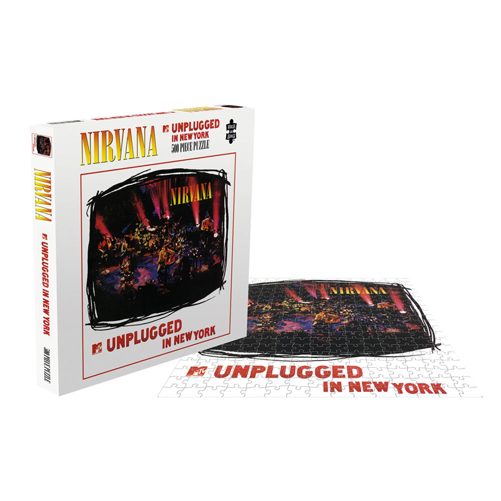 Nirvana Mtv Unplugged In New York (500 Piece Jigsaw Puzzle) Puzzle