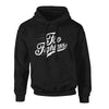 Logo Text Hooded Sweatshirt