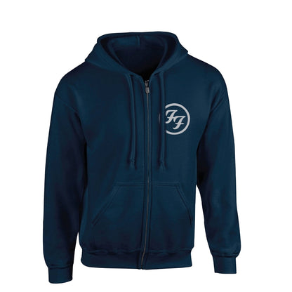 Foo Fighters The Colour And The Shape Zippered Hooded Sweatshirt