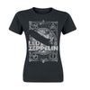 Vintage Print Lz1 Womens T-shirt