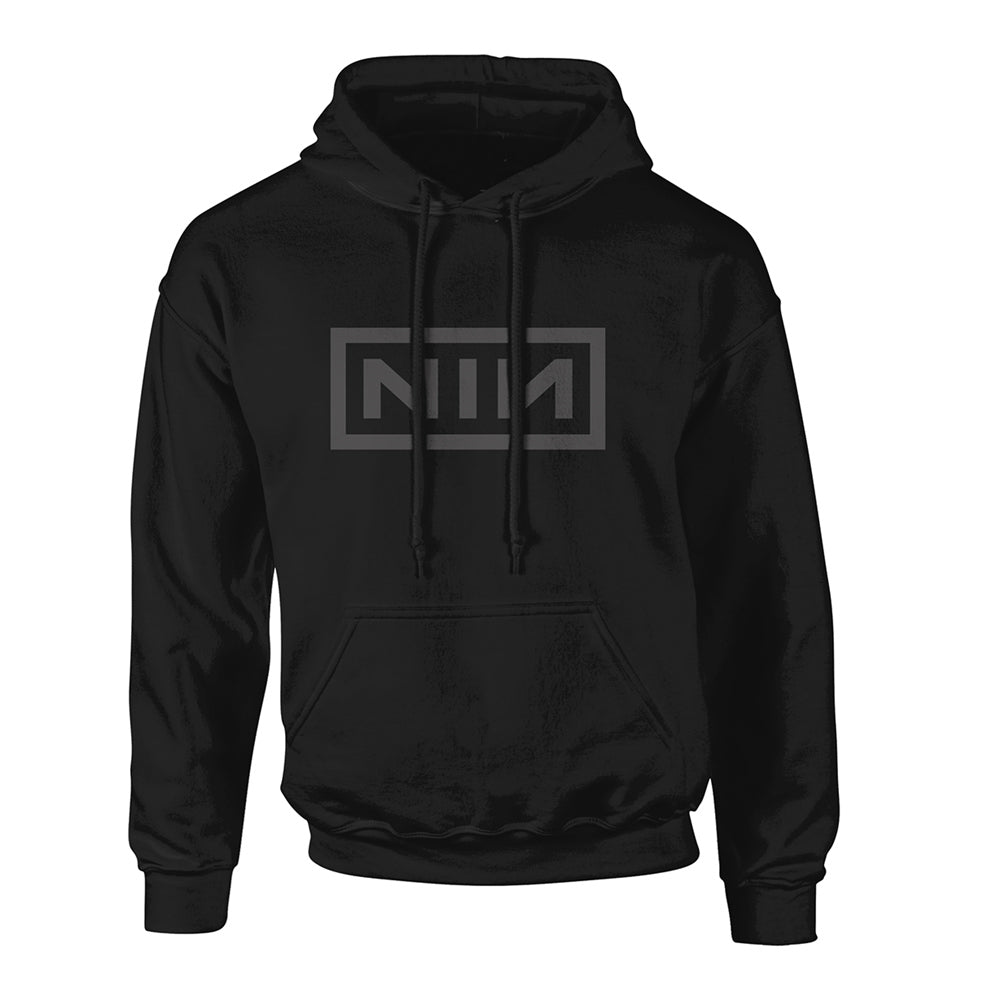 Nine Inch Nails Classic Grey Logo Hooded Sweatshirt