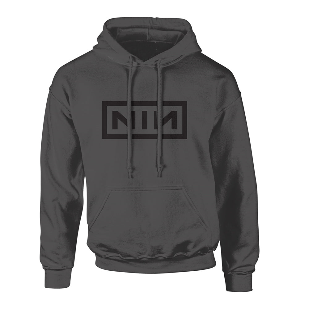 Nine Inch Nails Classic Black Logo Hooded Sweatshirt