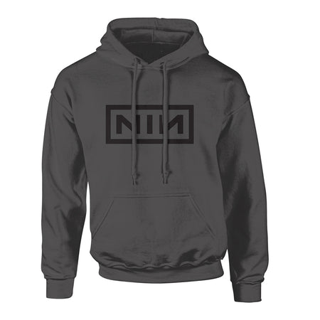 Classic Black Logo Hooded Sweatshirt