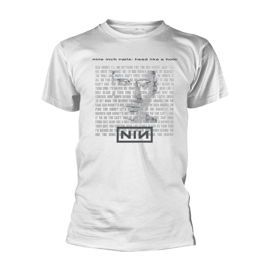 Nine Inch Nails Head Like A Hole (white) T-shirt