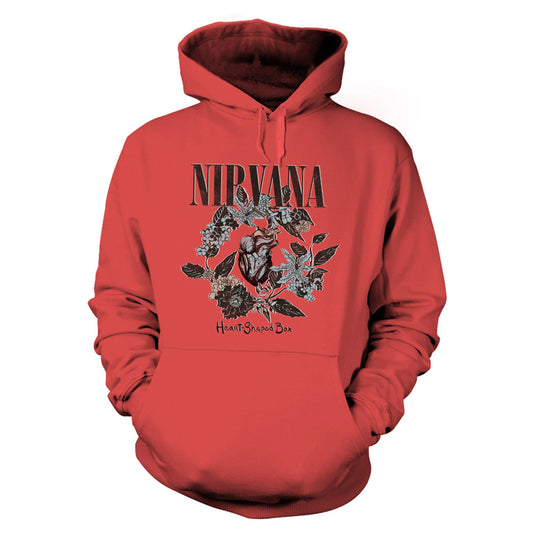 Nirvana Heart Shaped Box Hooded Sweatshirt
