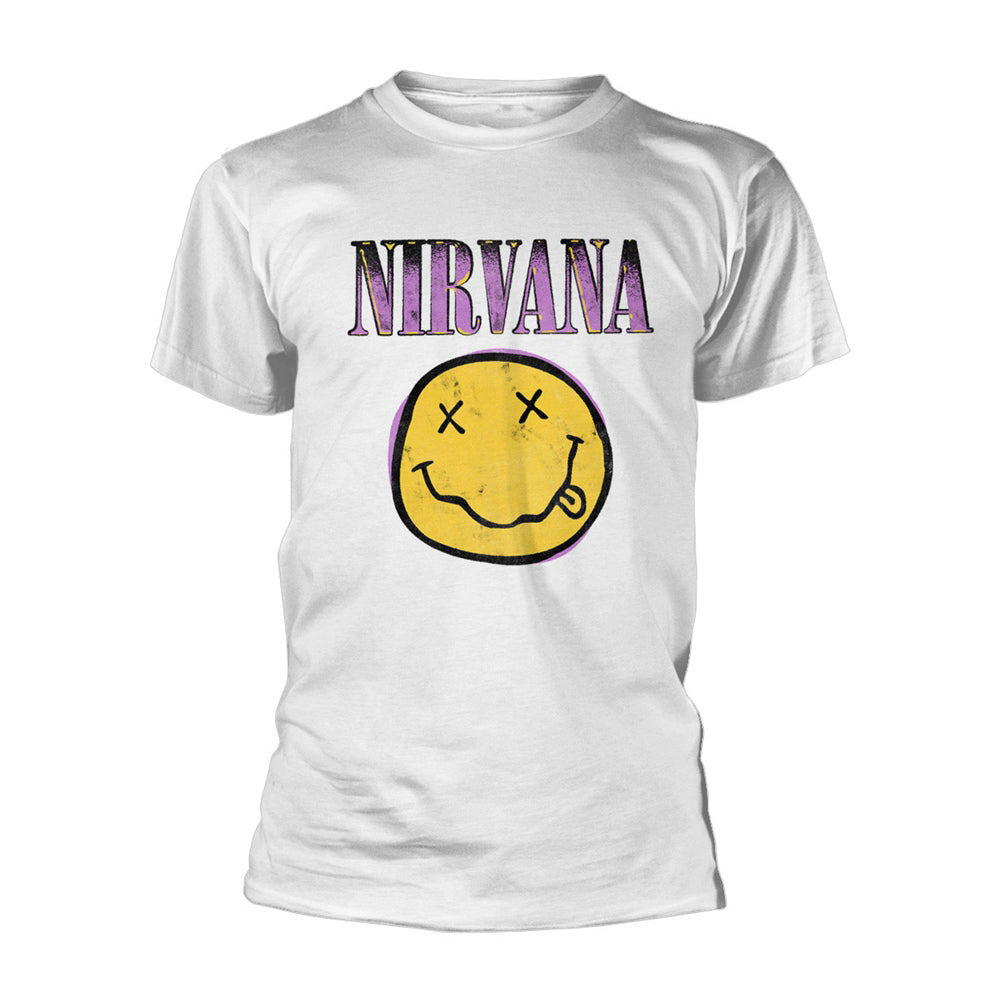 Nirvana Xerox Smiley (white) T-shirt