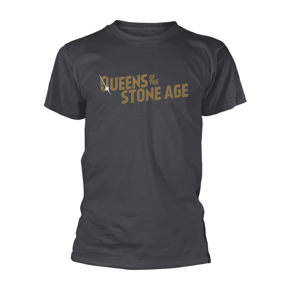 Queens Of The Stone Age Text Logo (metallic) T-shirt
