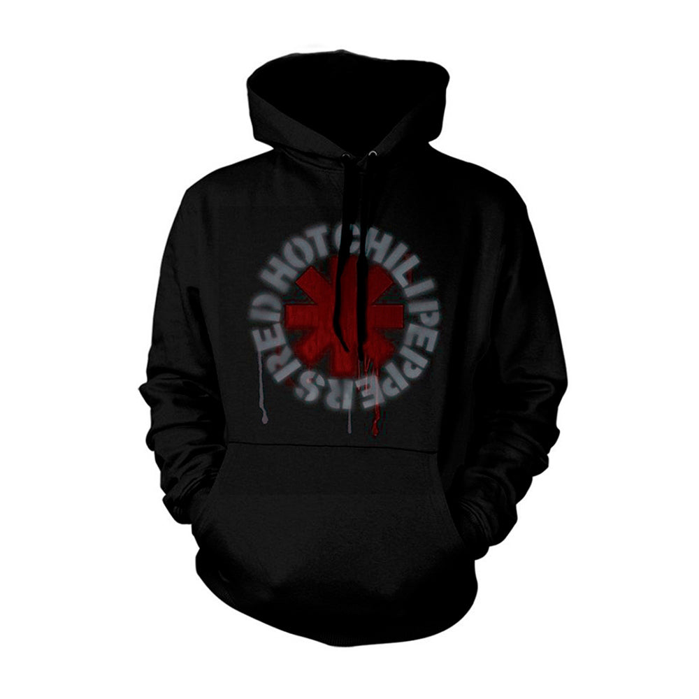 Red Hot Chili Peppers Stencil Asterisk Hooded Sweatshirt
