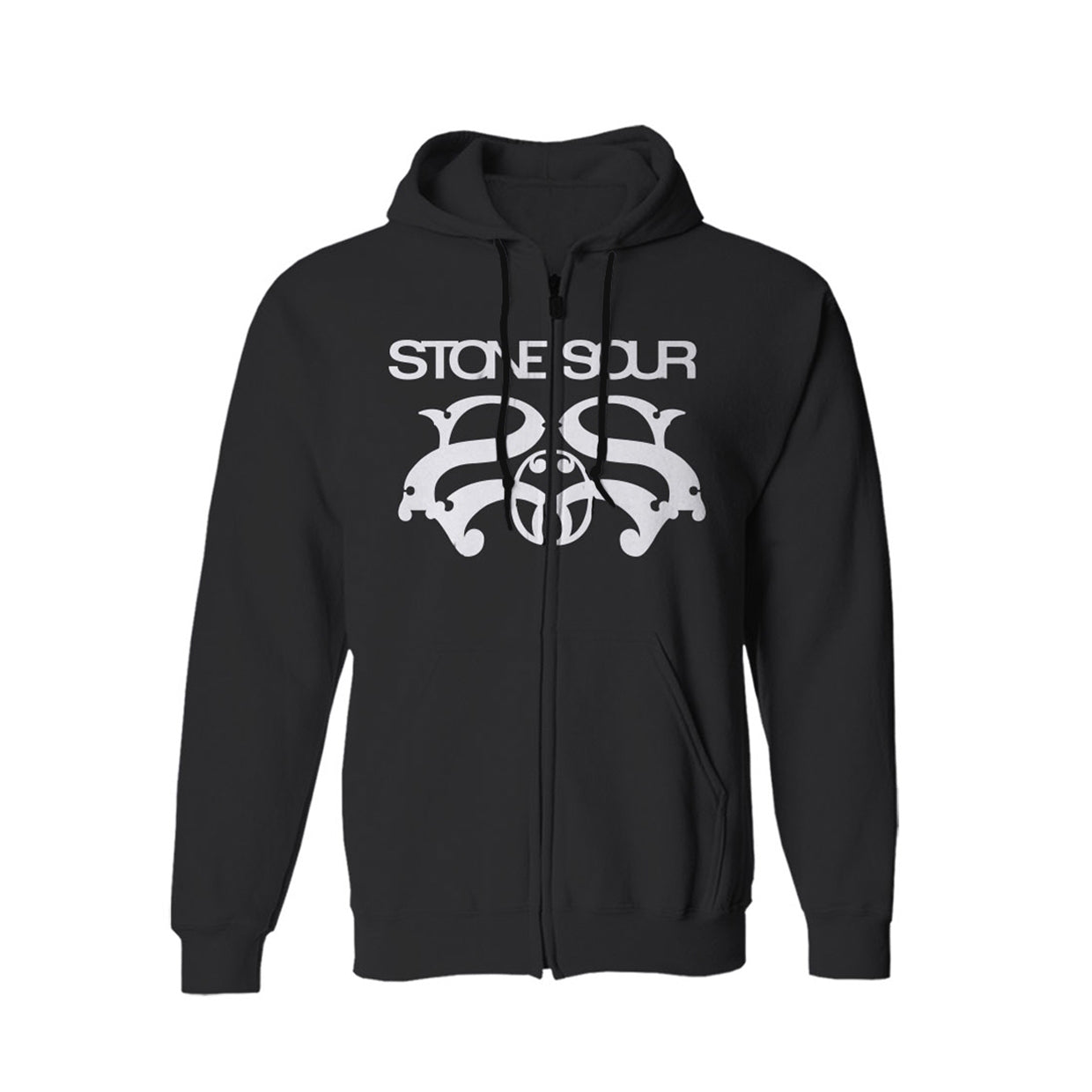 Stone Sour Logo Zippered Hooded Sweatshirt