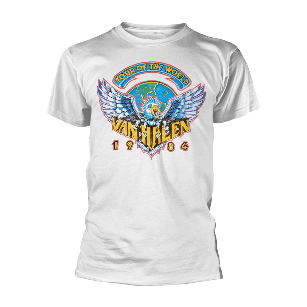 Van Halen Tour Of The World 84 T Shirt 430511 Rockabilia Merch Store 