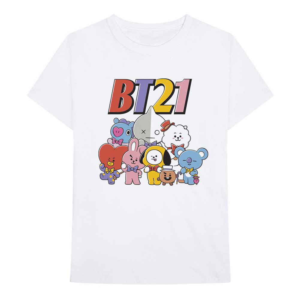 BT21 Colourful Squad Slim Fit T-shirt