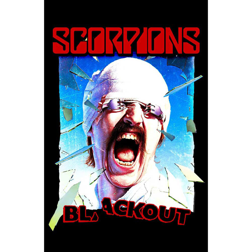 Scorpions Blackout Poster Flag