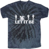 Let It Be Silhouette (Dip-Dye) Tie Dye T-shirt