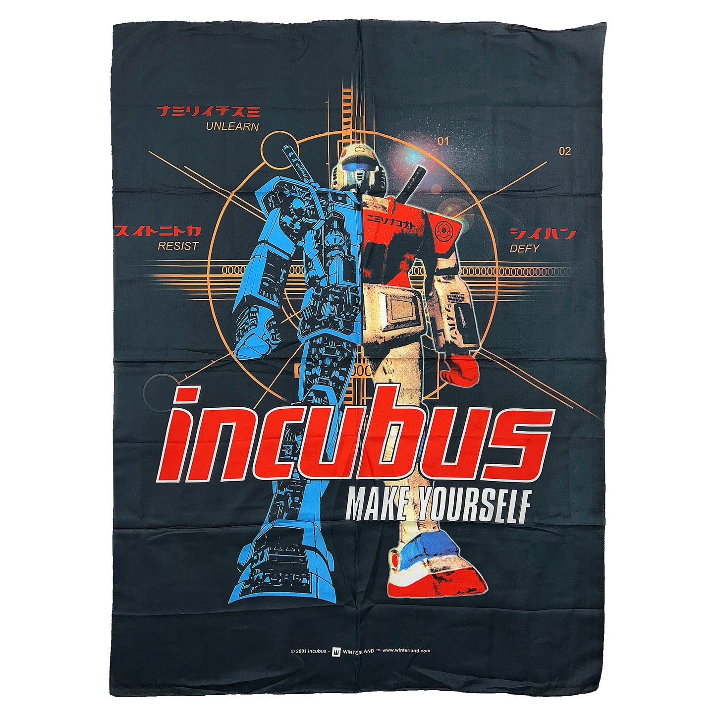 Incubus Robot Poster Flag