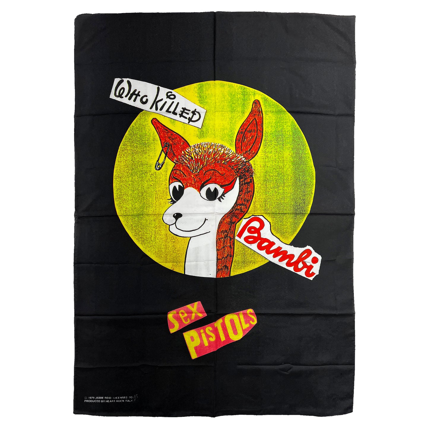 Sex Pistols Bambi Poster Flag