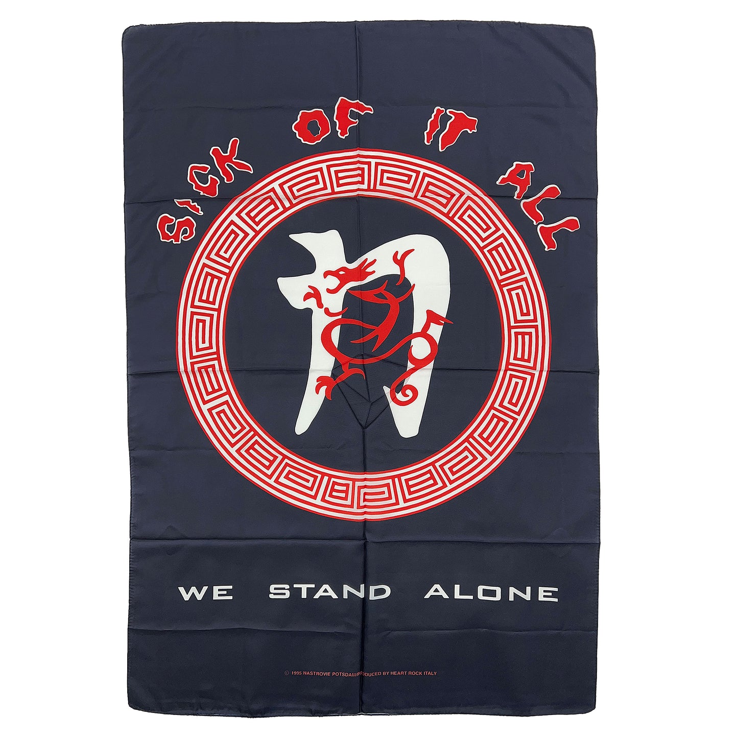 We Stand Alone Poster Flag