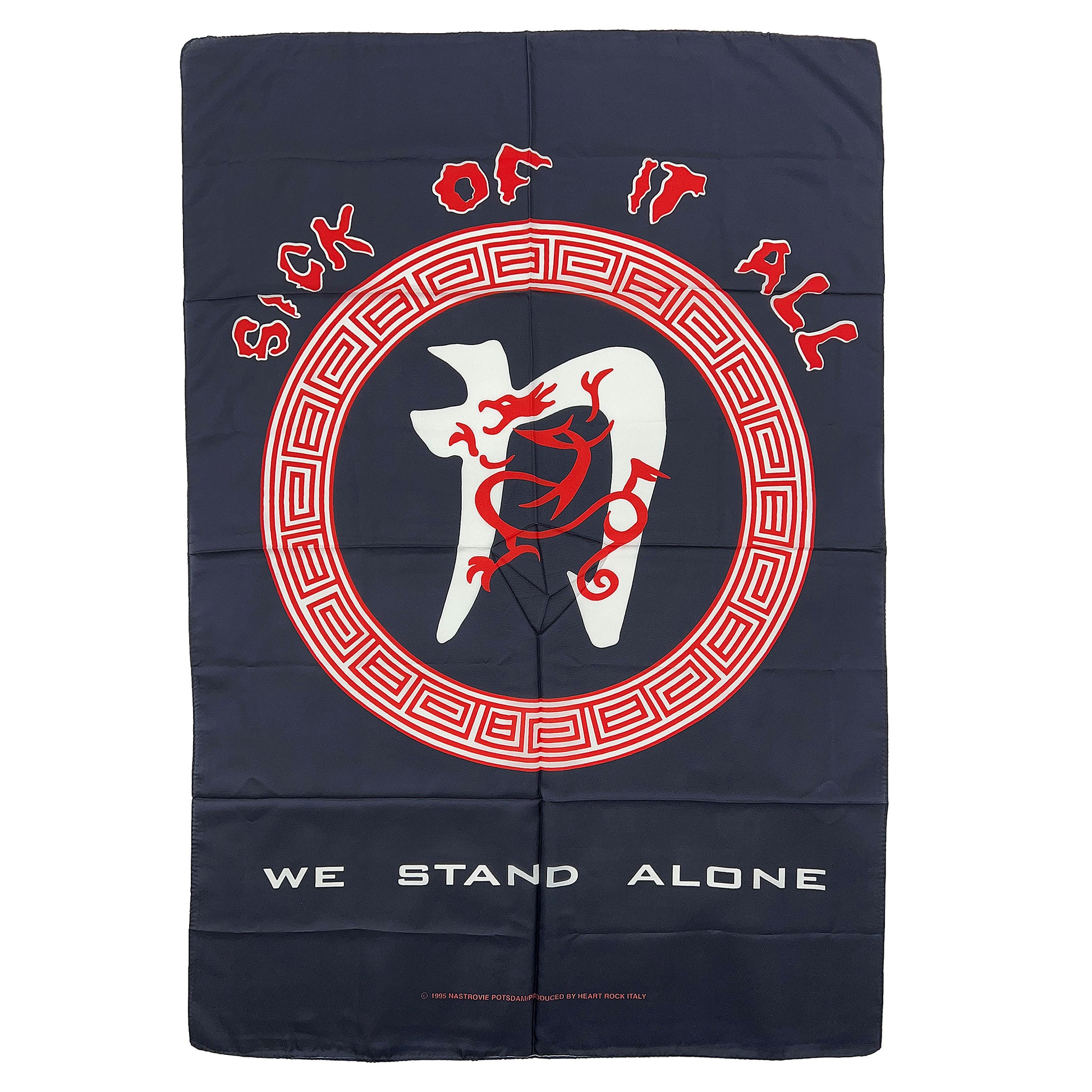 We Stand Alone Poster Flag