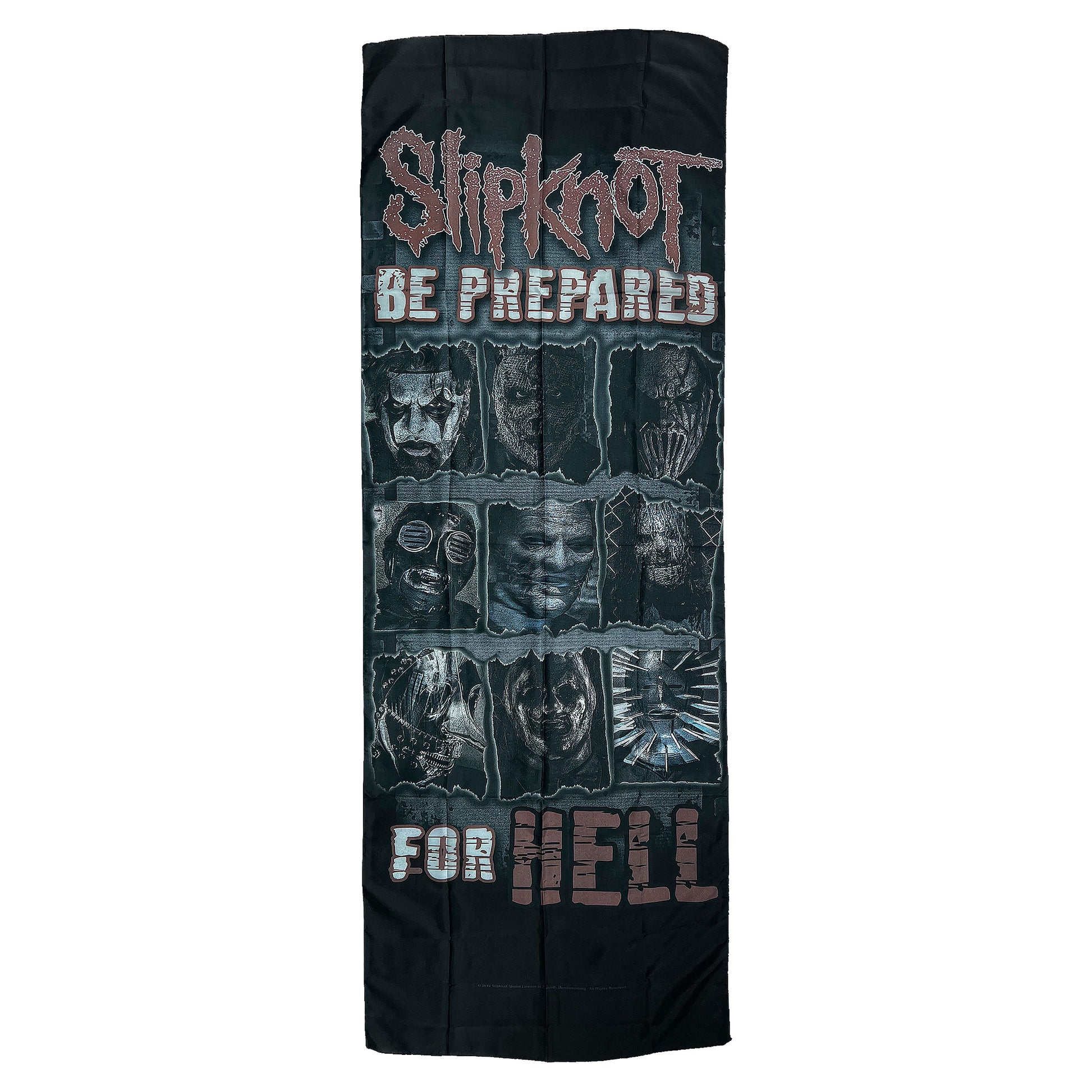 Slipknot Be prepared for Hell Door Flag