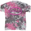 Scratch Logo Oval (Dip-Dye) Tie Dye T-shirt