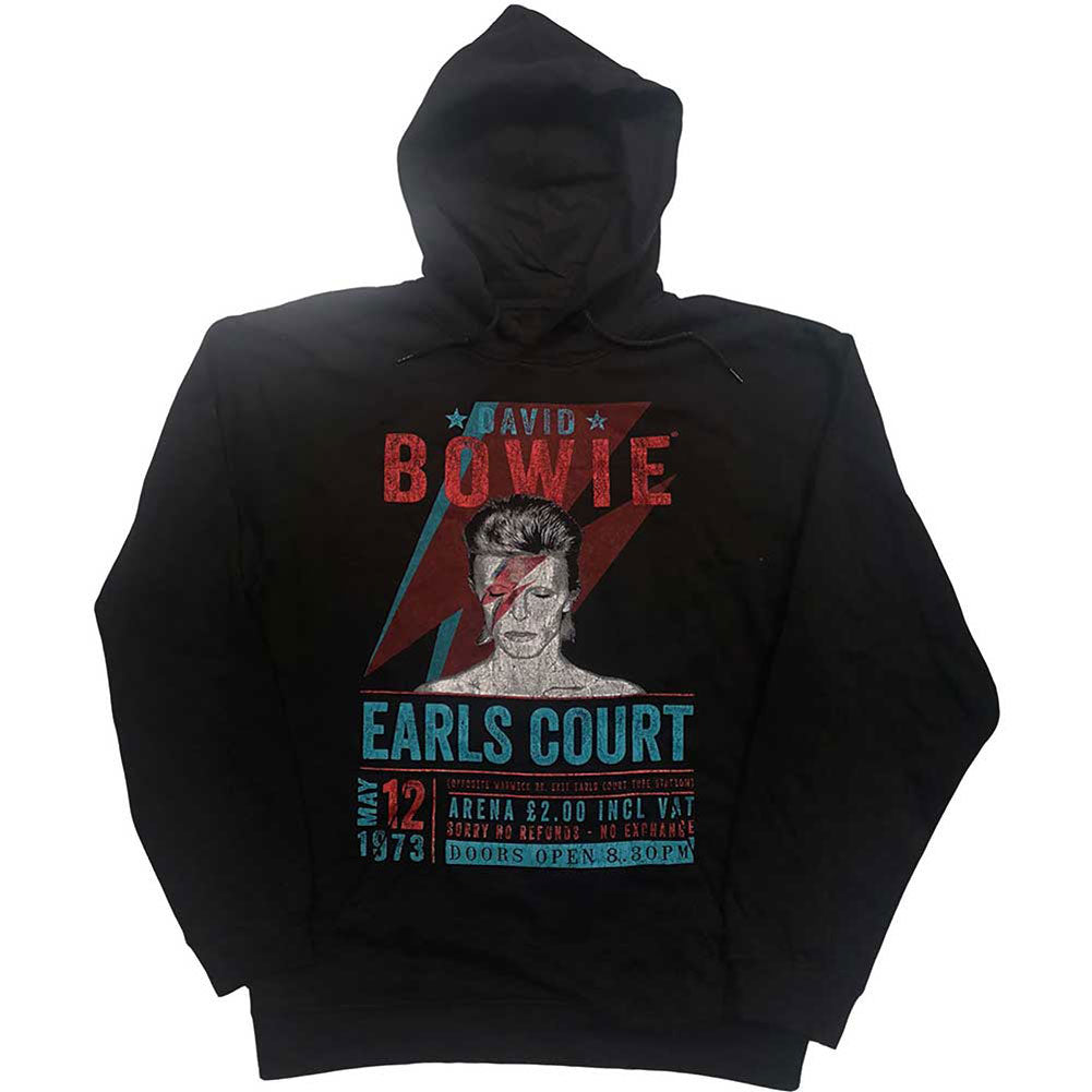 David Bowie Earls Court '73 (Eco-Friendly) Hooded Sweatshirt